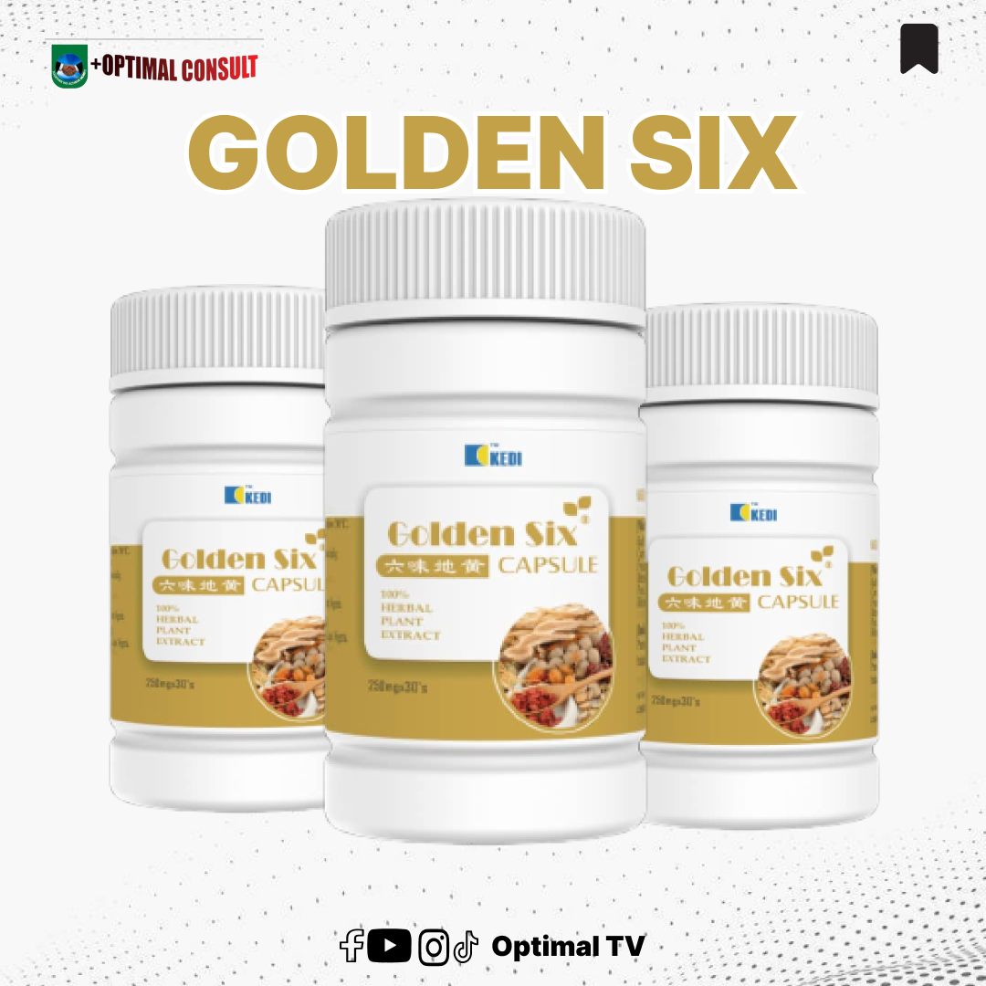 Golden Six: The Complete Natural Support for Energy, Immunity & Total Wellness